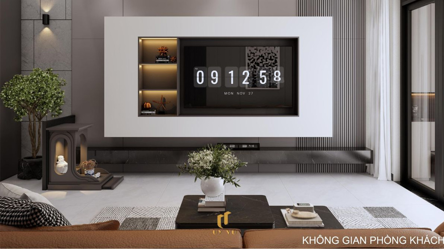 Căn hộ phong cách hiện đại sang trọng