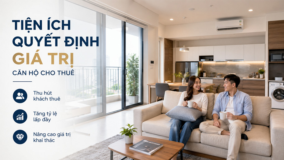 Lý do tiện ích trong căn hộ cho thuê ngày càng quan trọng