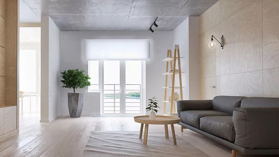 Mẫu căn hộ cho thuê phong cách tối giản hiệu quả & tiện nghi Mẫu căn hộ phong cách tối giản đẹp