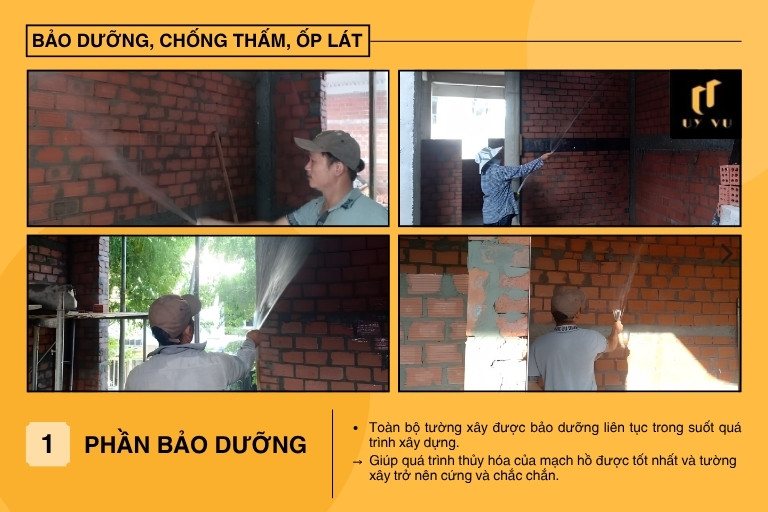 Bảo dưỡng, chống thấm ốp lát