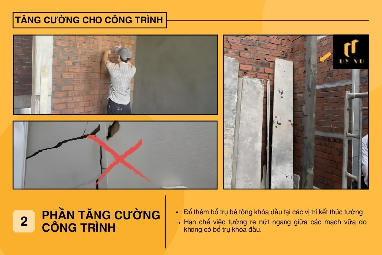 Tăng cường cho công trình