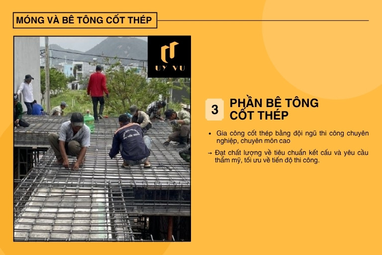 Móng và bê tông cốt thép
