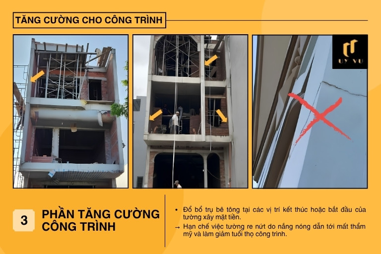 Tăng cường cho công trình
