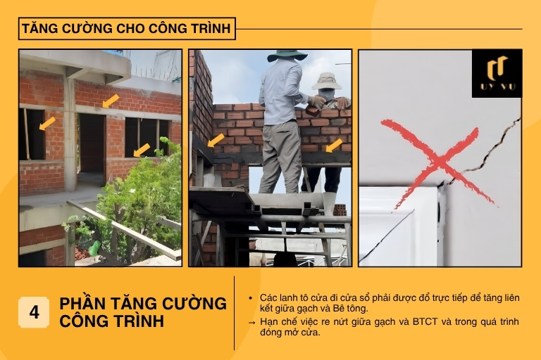 Tăng cường cho công trình