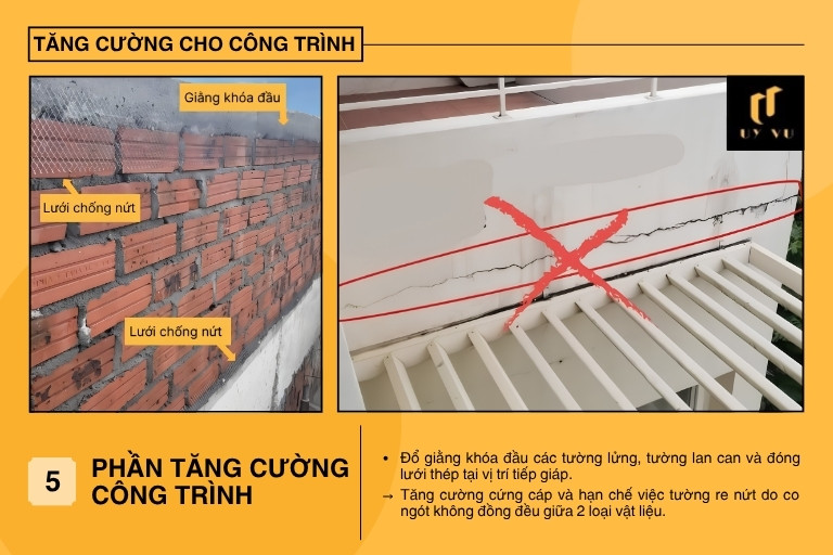 Tăng cường cho công trình