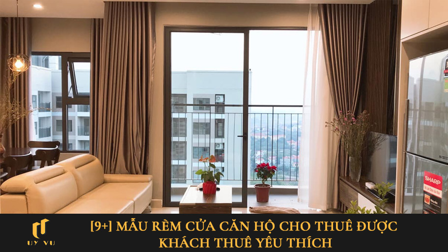 Rèm cửa căn hộ cho thuê