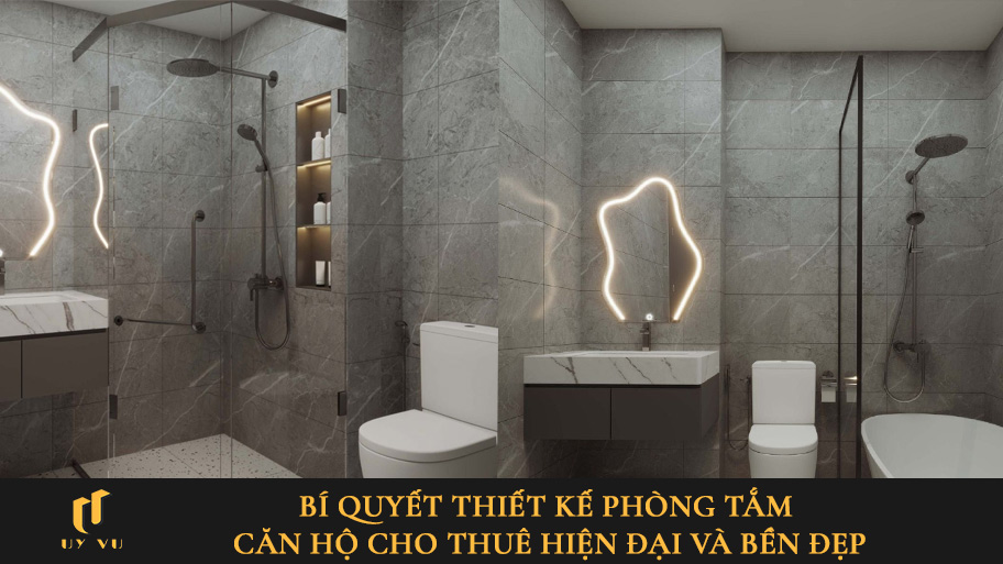 Thiết kế phòng tắm căn hộ cho thuê