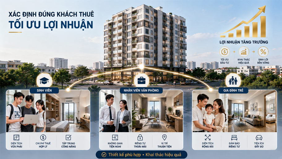 Xác định đúng đối tượng khách hàng thuê
