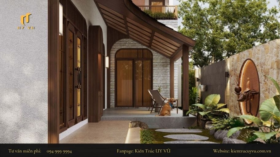 Ưu điểm của thiết kế nhà hướng Bắc là có ánh sáng tự nhiên quanh năm