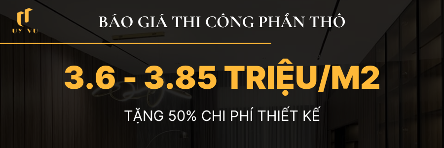 báo giá căn hộ phần thô