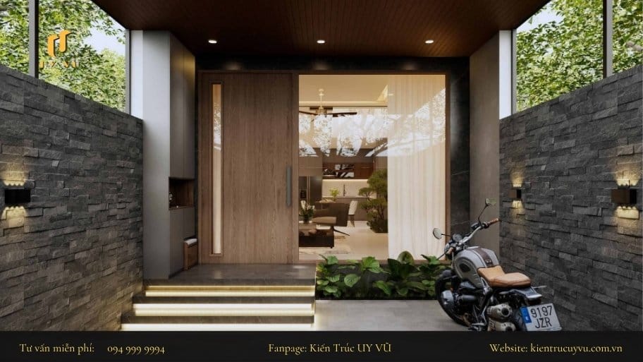 Thiết kế nhà 1 trệt 1 lầu vẫn đầy đủ công năng và thuận tiện cho gia chủ
