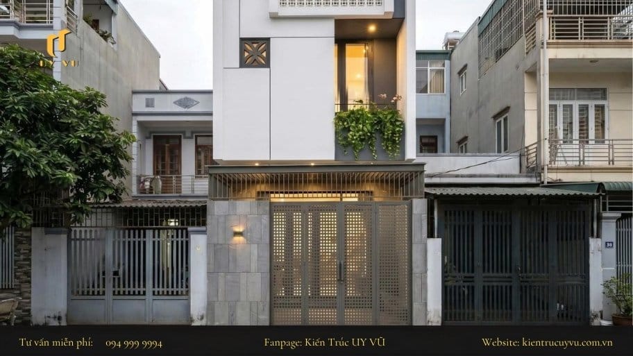 Ưu tiên sự gọn gàng và thoáng mát cho khu vực mặt tiền