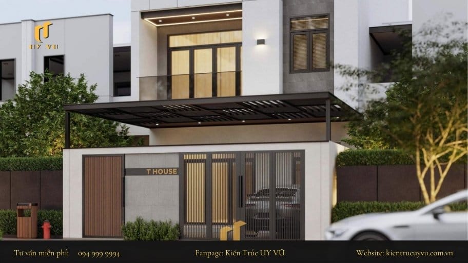 Hạn chế làm cổng nhà ở các góc đường cũng như trước các vật cản lớn