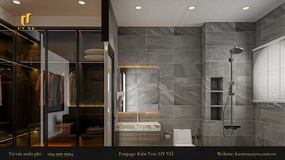 Tách biệt không gian nhưng vẫn đảm bảo được công năng sử dụng