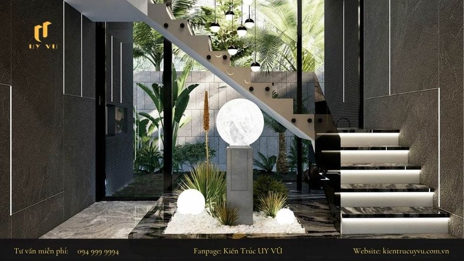 Thiết kế cầu thang cho nhà nhỏ giúp mở rộng không gian sống Cầu thang nên được thiết kế để thuận di chuyển các khu vực lân cận