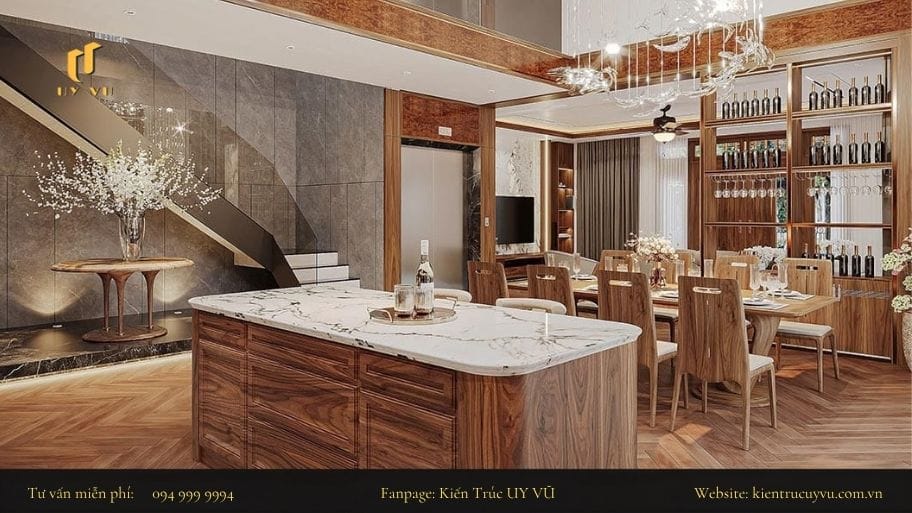 Sự kết hợp giữa phong thủy và công năng là điều mà Kiến Trúc Uy Vũ hướng đến