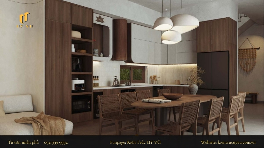 Đảm bảo sự tiện nghi giữa các không gian và đầy đủ công năng