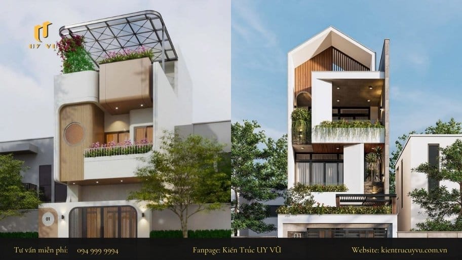 Giải pháp thiết kế nhà có chiều sâu hẹp đẹp và tiện nghi Kiến Trúc Uy Vũ đồng hành và đưa ra các giải pháp tối ưu cho gia chủ