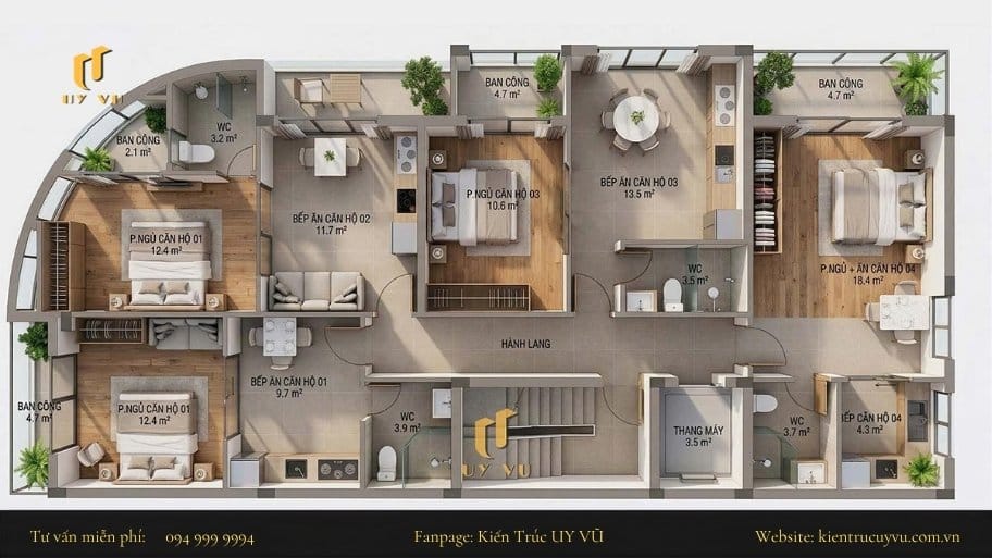 Nhà thầu với độ uy tín cao sẽ đảm bảo chất lượng dự án của bạn