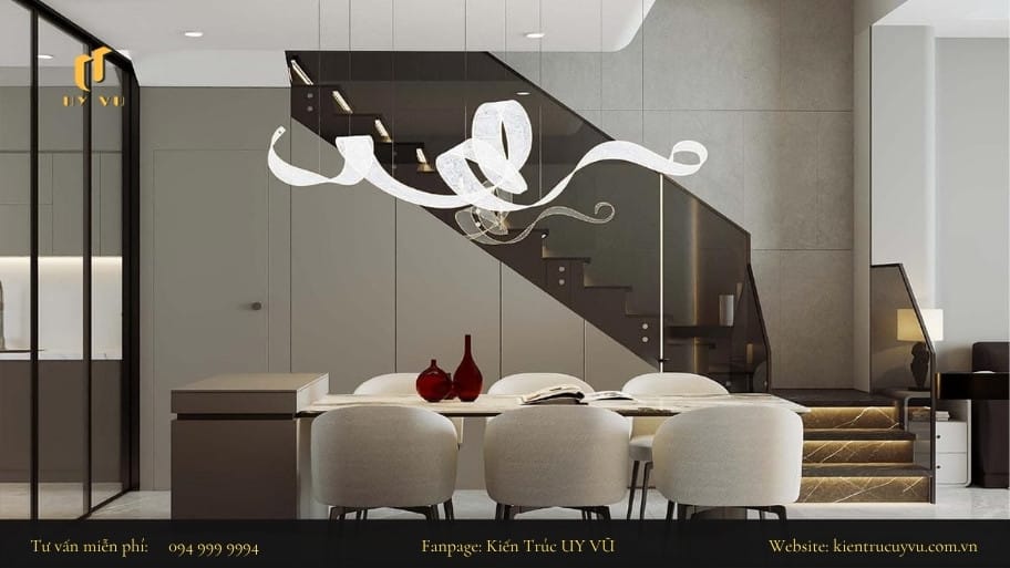 Thiết kế cầu thang cho nhà nhỏ giúp mở rộng không gian sống Thiết kế cầu cho nhà nhỏ yêu cầu sự tối ưu các khoảng diện tích còn lại