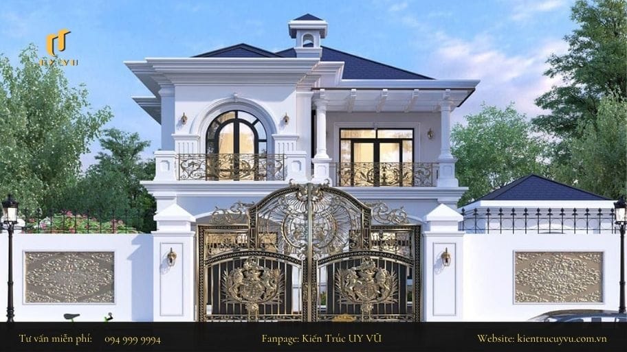 Mẫu cửa theo thiết kế tân cổ điển