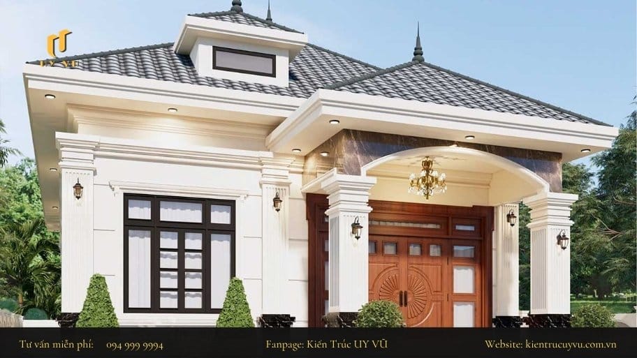 Nhà cấp 4 hiện đại với một chi phí đầu tư thấp hơn và ưu tiên sự tối giản trong kiến trúc