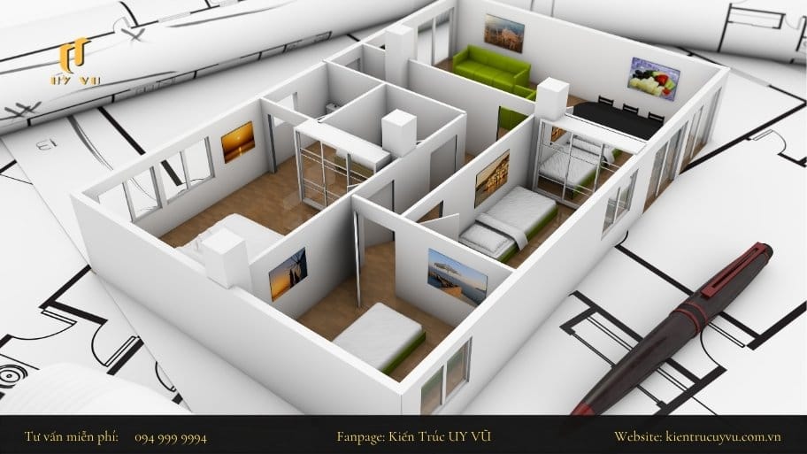 Kiến Trúc Uy Vũ đồng hành cùng gia chủ từ ý tưởng đến ngôi nhà thực tế