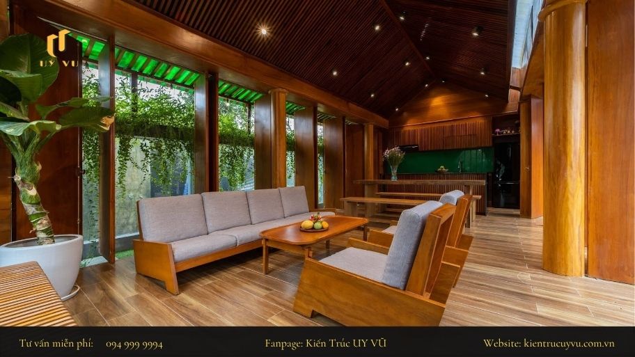 Phong thủy nhà ở cho người mệnh Mộc và cách tạo không gian sống hài hòa Không gian được thiết kế với lượng ánh sáng tự nhiên cũng như thêm cây xanh