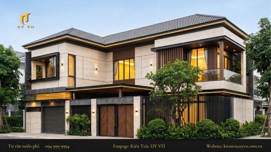 Thiết kế nhà 1 trệt 1 lầu dược áp dụng đối với nhiều loại mô hình nhà khác nhau