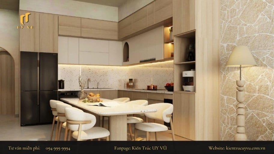 Sử dụng tone màu và vật liệu phù hợp với thiết kế nhà hướng Tây