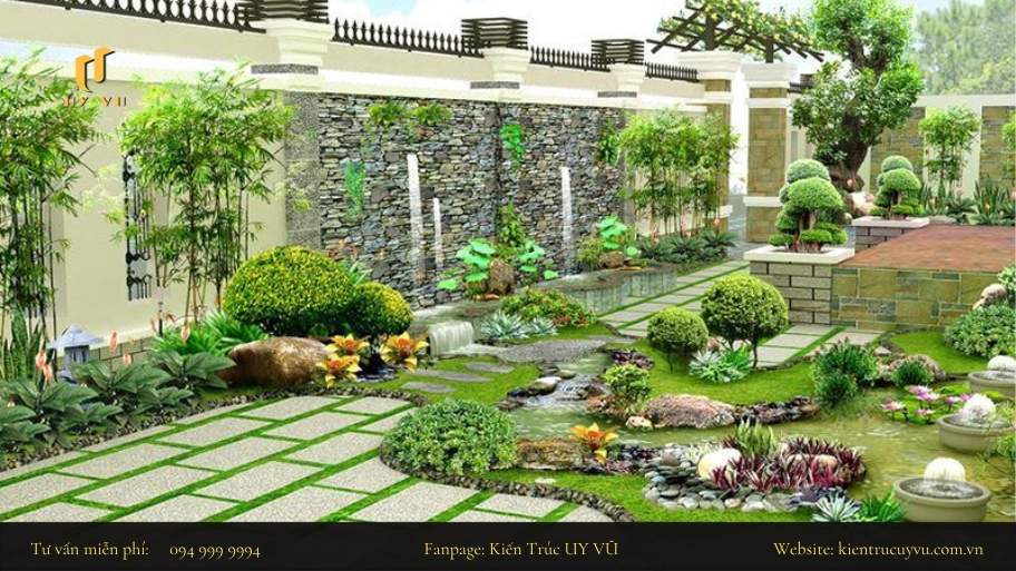 Thiết kế phong thủy nhà vườn giúp nâng tầm không gian sống Tận dụng các yếu tố tự nhiên để tạo thêm điểm nhấn và kết hợp hài hòa với ngôi nhà