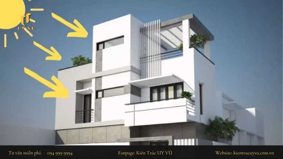 Thiết kế nhà hướng Tây: Bí quyết giảm nóng mà vẫn đẹp hiện đại Thách thức về thời tiết và nhiệt độ đặc biệt vào mùa hè