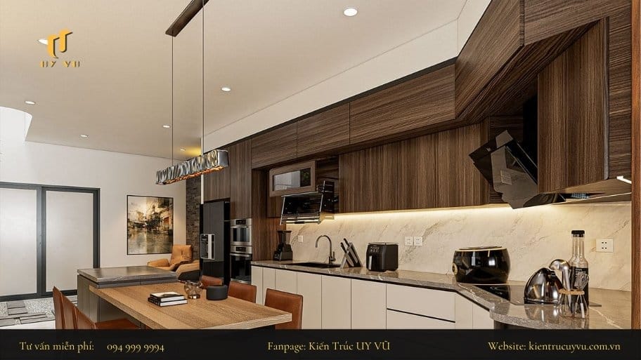 Tận dụng tối đa khoảng không để làm hệ thống lưu trữ giúp không gian gọn gàng hơn
