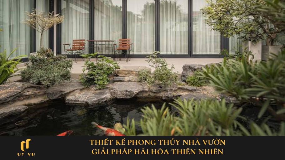 thiết kế phong thủy nhà vườn