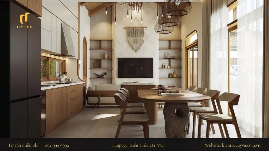 Sắp xếp vị trí các khu vực phụ trợ tiện nghi cho gia đình khi sử dụng