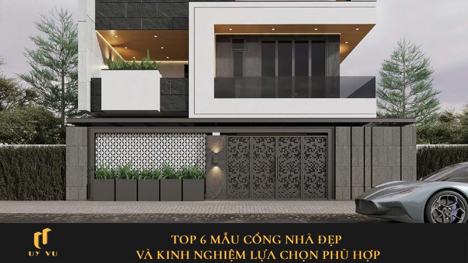 mẫu cổng nhà đẹp