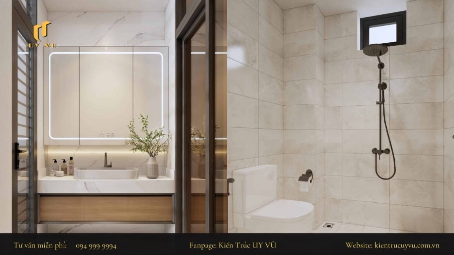 Phong thủy nhà vệ sinh ảnh hưởng như thế nào đến ngôi nhà? Kiến Trúc Uy Vũ đảm bảo về mặt phong thủy cũng như công năng dành cho ngôi nhà của gia chủ