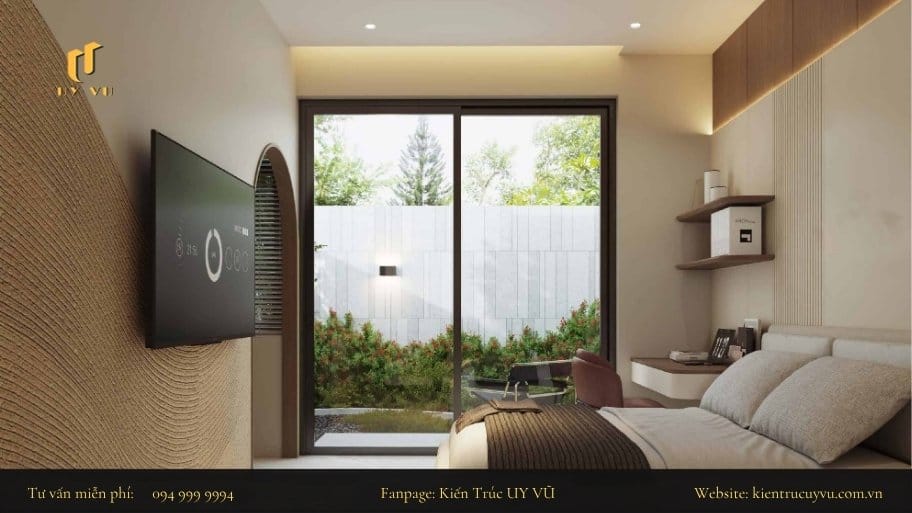 Giải pháp thiết kế nhà có chiều sâu hẹp đẹp và tiện nghi Bố trí thêm các khu vực cây xanh để tạo thêm sự thông thoáng dành cho ngôi nhà