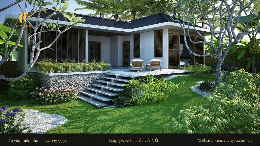 Thiết kế phong thủy nhà vườn giúp nâng tầm không gian sống Phong thủy đóng vai trò điều tiết dòng chảy năng lượng, cân bằng âm dương và thu hút sinh khí