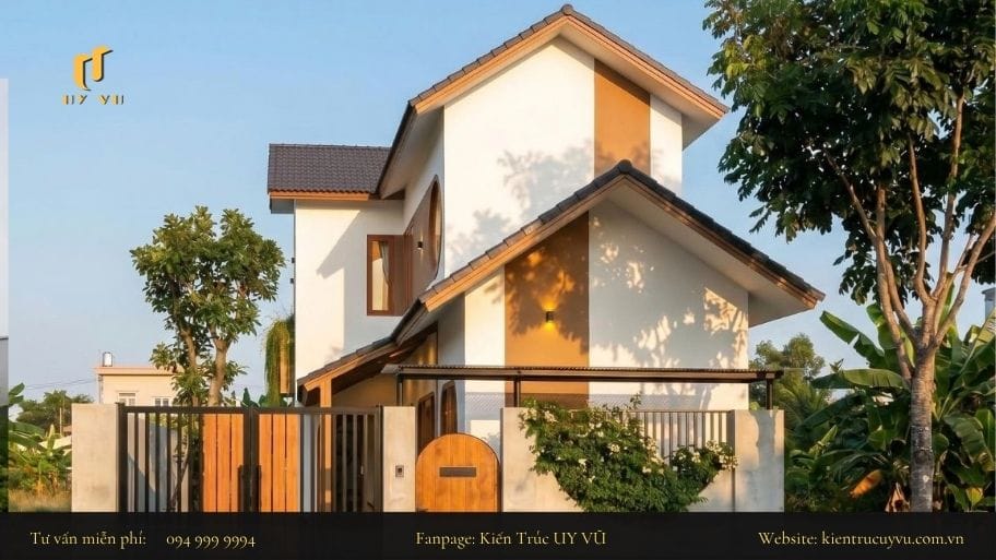 Trần chéo sẽ giúp không gian trong nhà rộng rãi và thông thoáng hơn