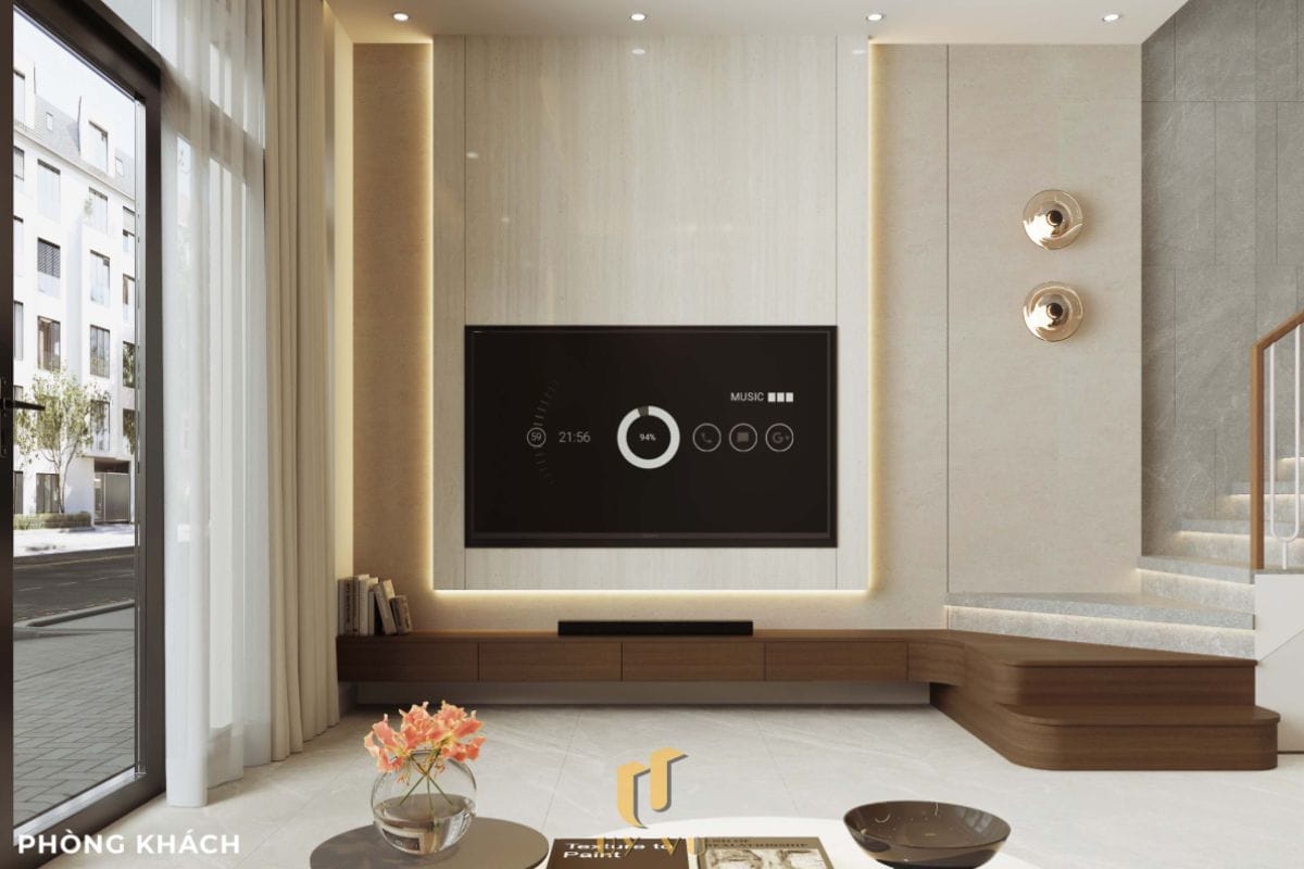Vẻ đẹp đến từ những chi tiết nhỏ - Nhà anh Thắng Phòng khách nhà anh Thắng