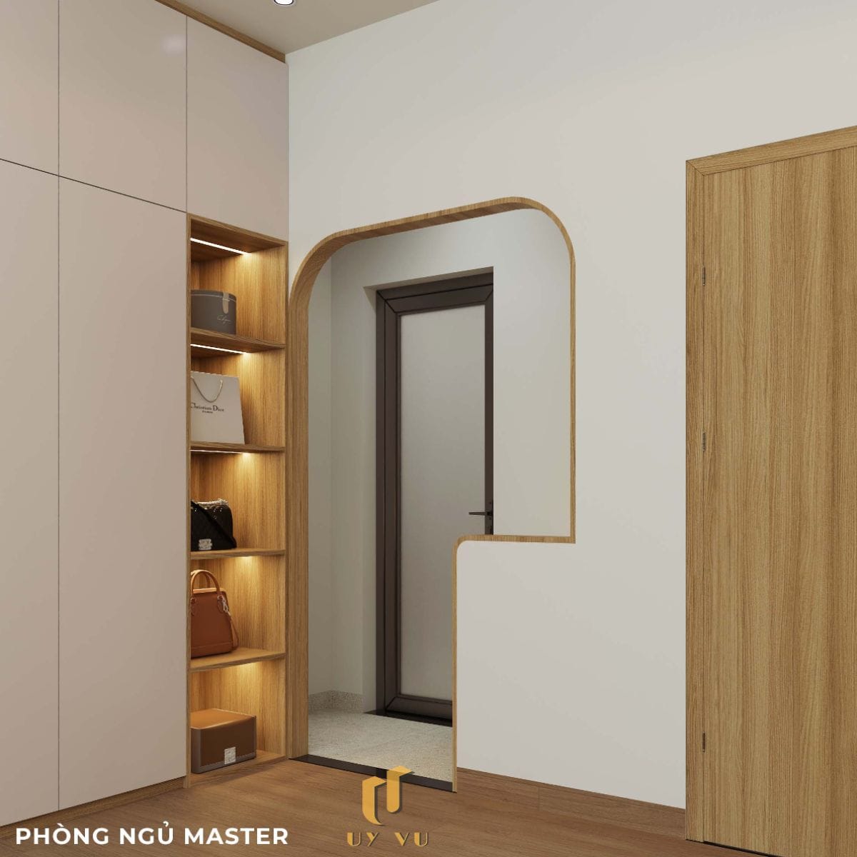 Vẻ đẹp đến từ những chi tiết nhỏ - Nhà anh Thắng Phòng ngủ master trang nhã nhà anh Thắng