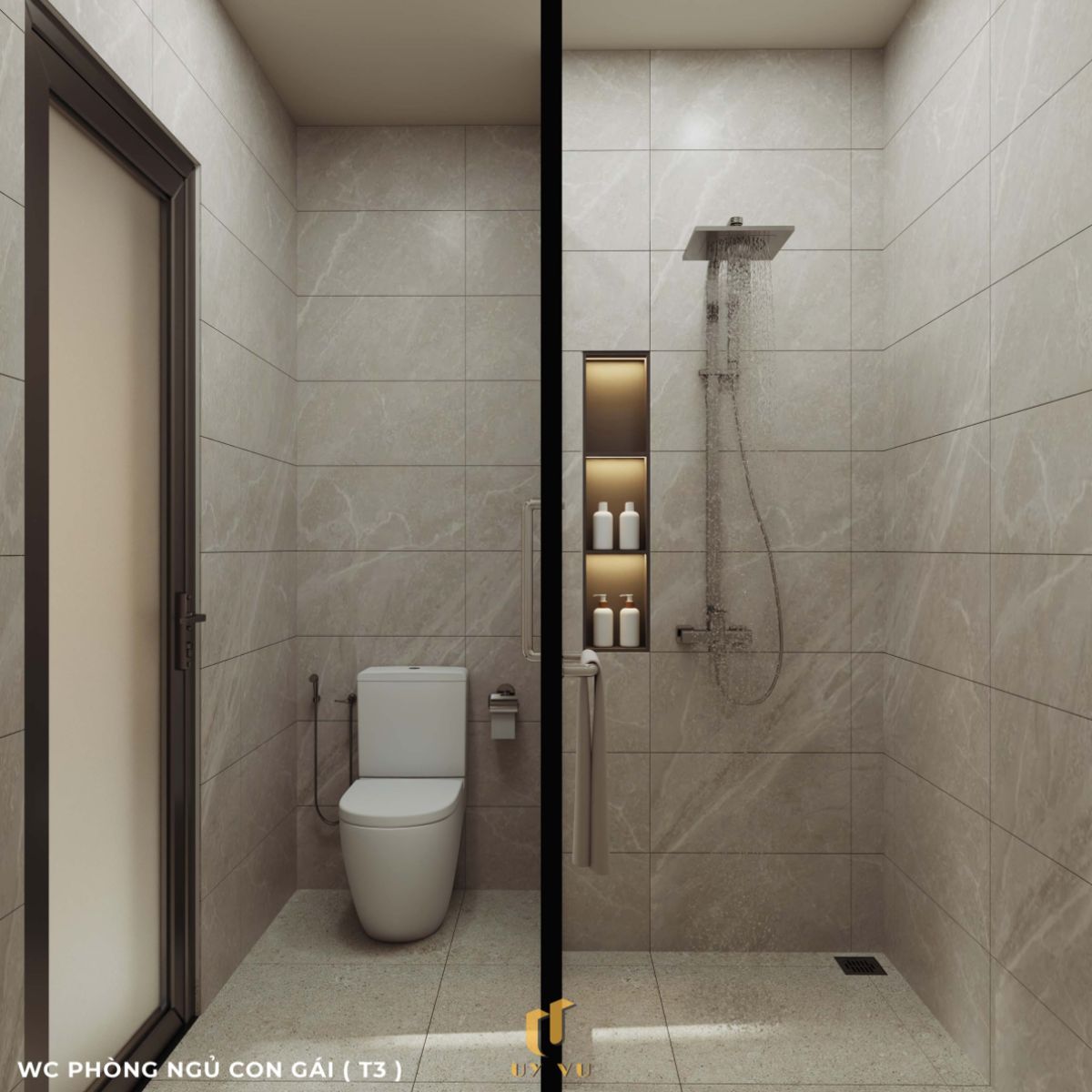 Vẻ đẹp đến từ những chi tiết nhỏ - Nhà anh Thắng WC phòng ngủ con gái nhà anh Thắng