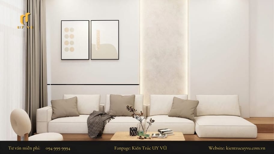 Đa dạng trong việc lựa chọn nội thất góp phần làm nổi bật không gian phòng khách