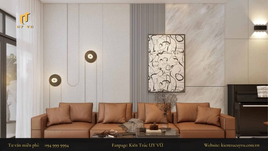 Thiết kế nội thất tối ưu nhưng vẫn có điểm nhấn cho ngôi nhà