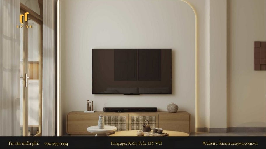 Sử dụng các hệ tủ nhỏ để lưu trữ các vật dụng phòng khách cần thiết