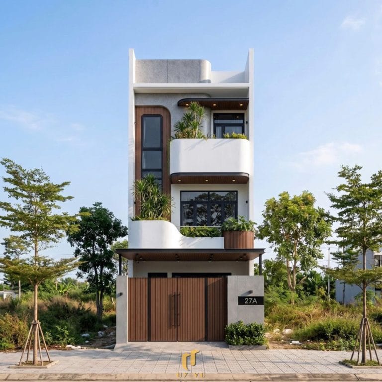 BÁO GIÁ XÂY DỰNG PHẦN THÔ TẠI ĐÀ NẴNG Mặt tiền nhà chị An