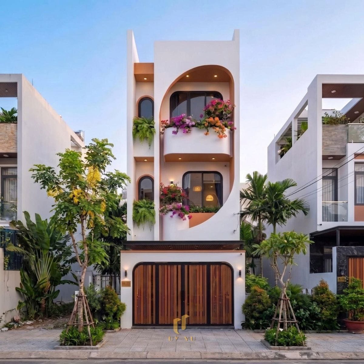 Thiết kế tinh gọn, tiện nghi vừa đủ - Nhà chị Lam Phương Mặt tiền nhà chị Lam Phương