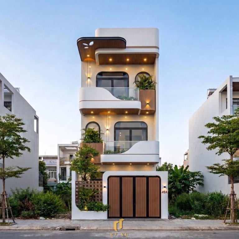 Mặt tiền nhà chị Oanh